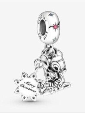 Authentic Pandora Disney Bambi & Thumper Dangle Charm